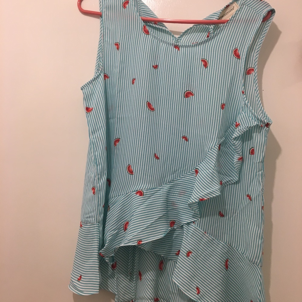 Ladies Watermelon Print Top